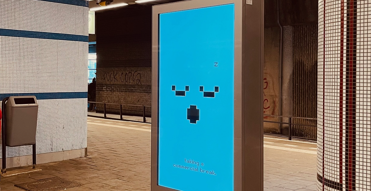 Een stad zonder reclame, dat zou pas geweldig zijn